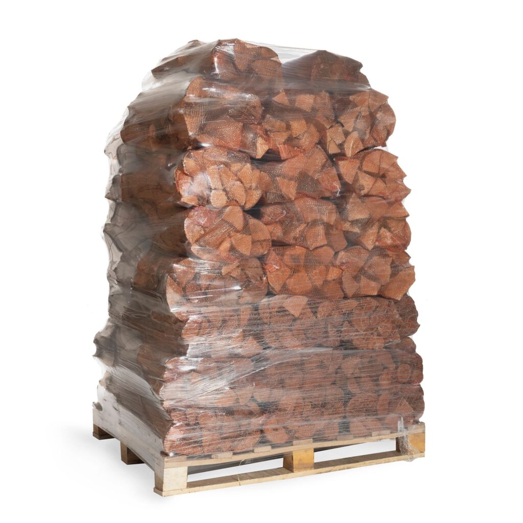 72 netzakken eiken haardhout Netzak Combese Hout