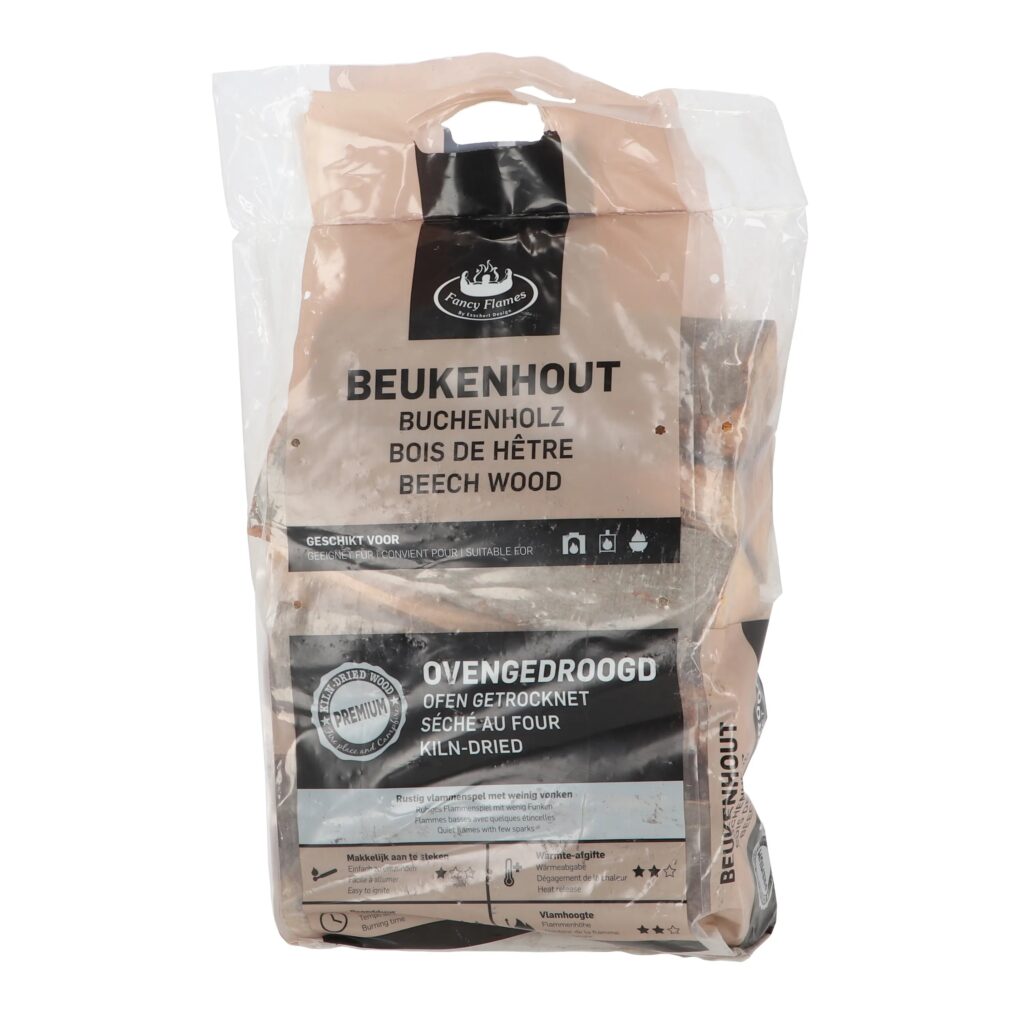 Beukenhout - 72 plastic zakken Combese Hout