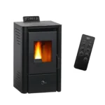 Sannover Pelletkachel Anita 9,4 Kw Zwart
