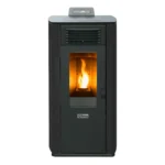 Qlima Pelletkachel Fiorina 74 S-Line - 7.45kW - Zwart