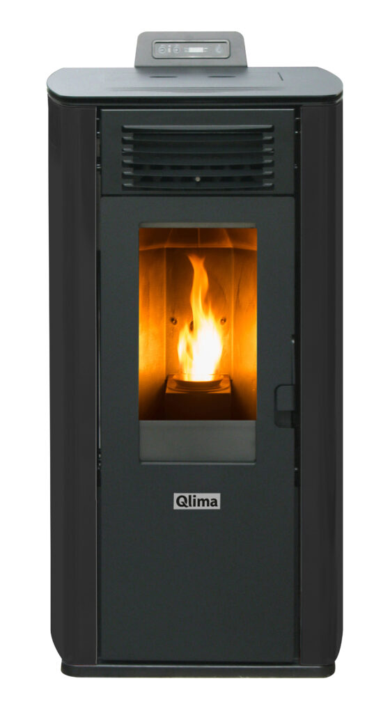 Qlima Pelletkachel Fiorina 74 S-Line - 7.45kW - Zwart